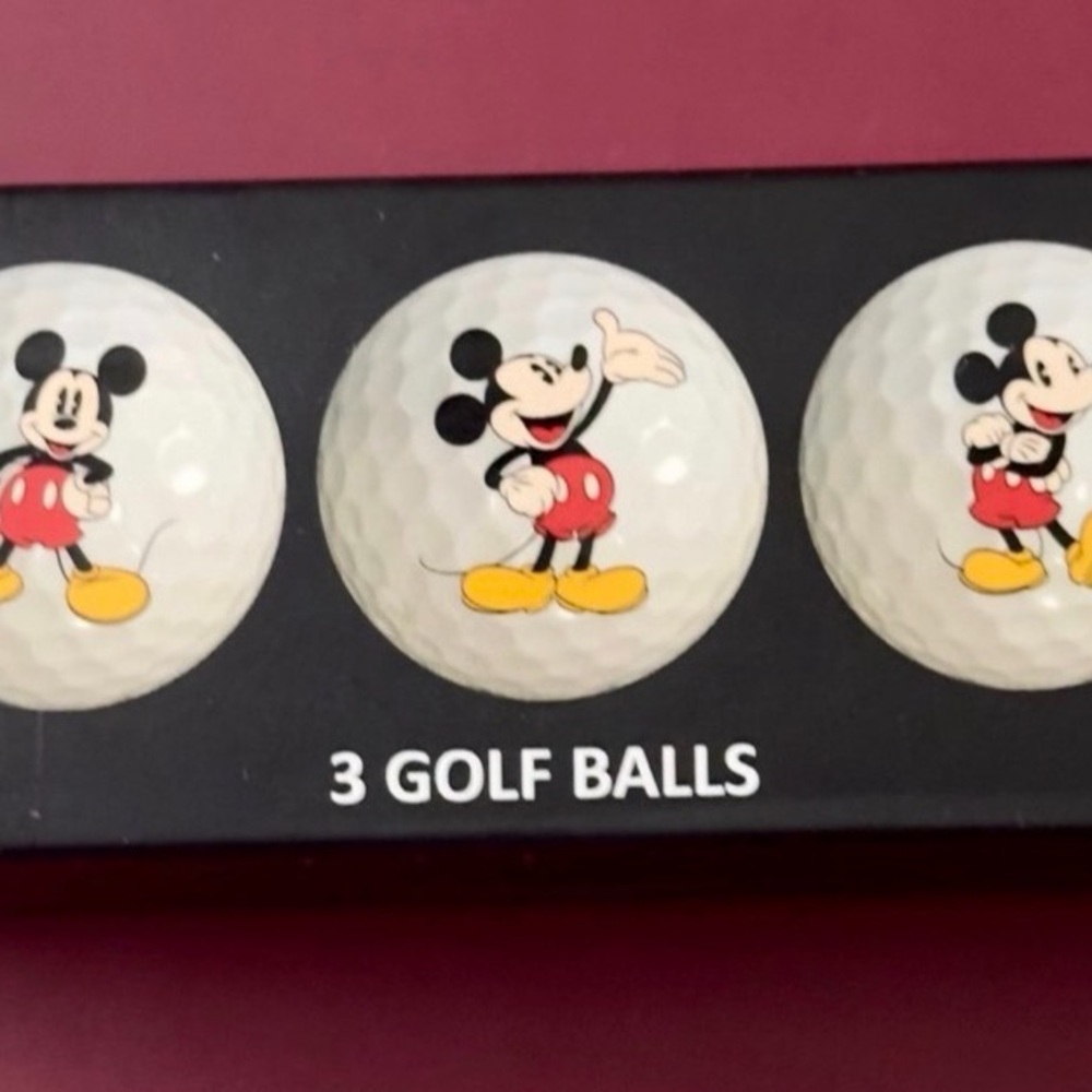 Mickey Mouse Golf Balls Set
